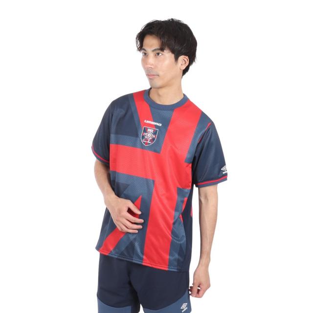 アンブロ(UMBRO)サッカーウェア 100周年 ゲ-ムシャツ UUUXJA00 NVY(Men’s)