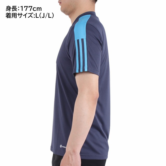 アディダス メンズ サッカー　トレーニングウェア　シャツ　Ｌ - 4