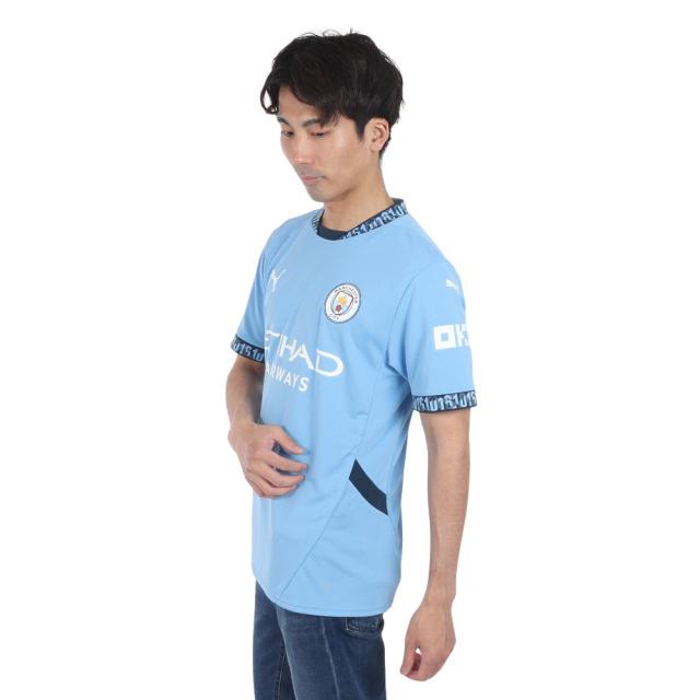 Nike マンチェスターシティ　ヴィンテージジャージ Mサイズ ライトブルー プーマ(PUMA)マンチェスターシティ FC ジャージレプリカ 半袖