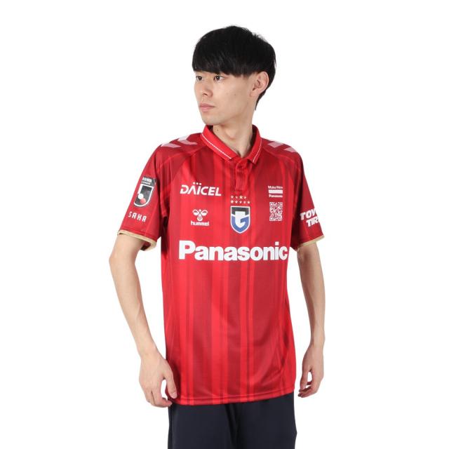 ヒュンメル(hummel)ガンバ大阪 2025 ホーム 半袖レプリカユニフォームシャツ HAG1060GOR-20(Men’s)