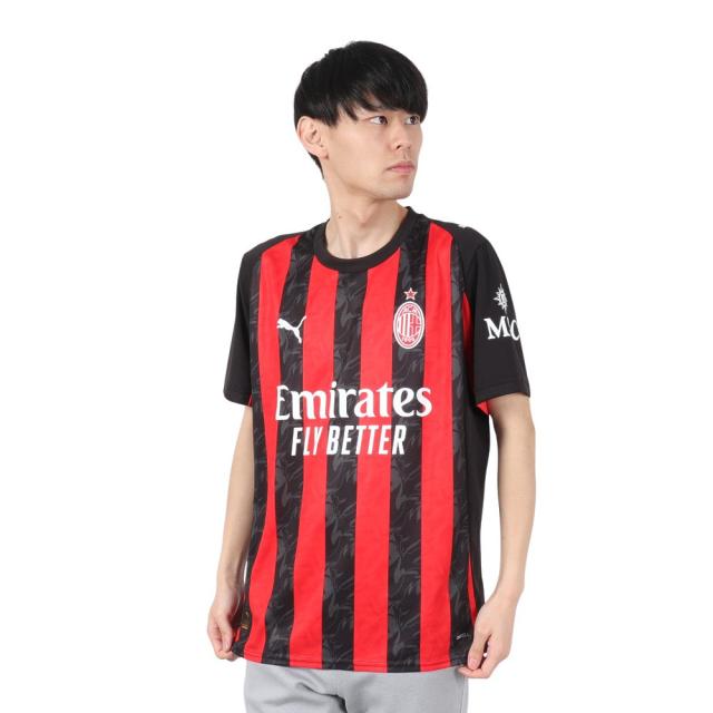 プーマ(PUMA)サッカー ACミラン 2025-26 レプリカ 半袖 ユニフォーム 77996201(Men’s)