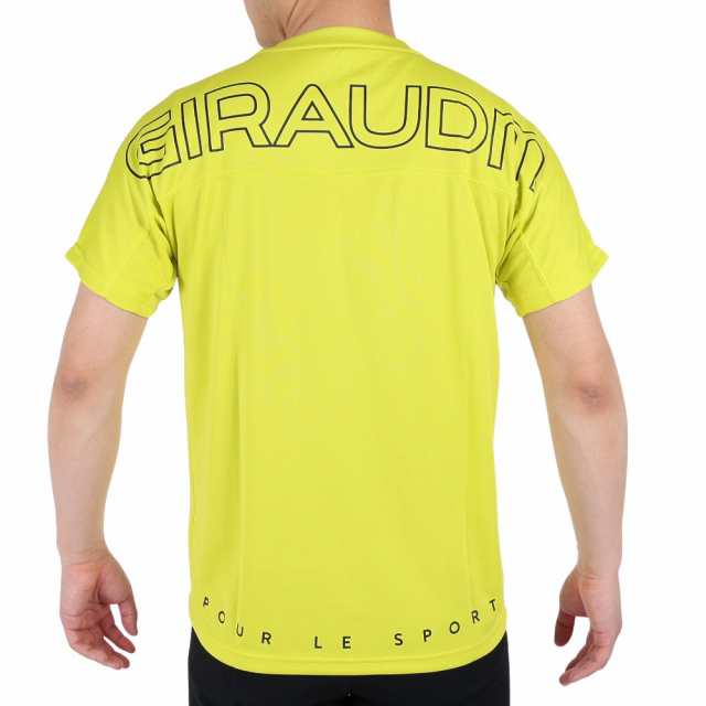 ジローム（GIRAUDM）（メンズ）サッカー フットサルウェア 半袖カラープラシャツ 741GM1UK7655 BLK ウエア 