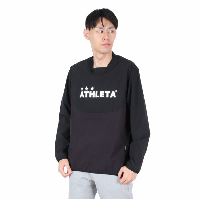 アスレタ(ATHLETA)サッカー フットサルウェア ウインドウォームシャツ 2411 BLK(Men’s)