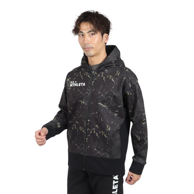 サッカー フットサル ウェア アスレタ ジップアップパーカー 7部丈