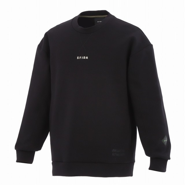 スフィーダ(SFIDA)サッカー フットサルウェア WINTER WARM T/C スウェットクルー SA-24513 BLK…の通販は