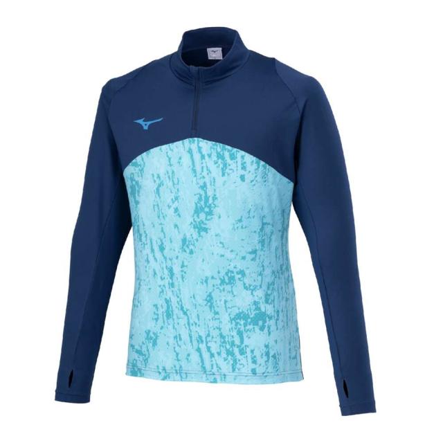 ミズノ(MIZUNO)サッカーウェア ジュニア ストレッチフリースシャツ ハーフジップ P2MCB51611 JR(Jr)