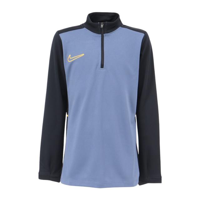ナイキ(NIKE)サッカーウェア ジュニア ドライフィット ロングスリーブ 1/4ジップ トップ HJ3721-491(Jr)