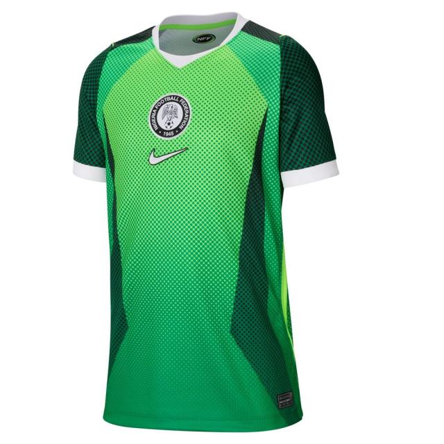 ナイキ(NIKE)ナイジェリア 2026 ホーム レプリカユニフォーム ドライフィット 半袖トップス IB5139-302(J…