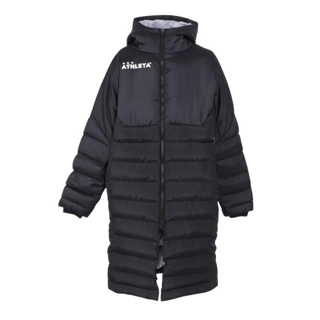 アスレタ(ATHLETA)サッカー フットサルウェア ジュニア ベンチコート 4167J BLK(Jr)