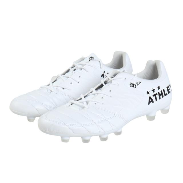 アスレタ(ATHLETA)サッカースパイク 天然芝・人工芝・土用 サッカーシューズ O-Rei T7 10018 WHT(Me…