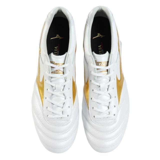 ミズノ(MIZUNO)サッカースパイク 天然芝／土／人工芝用 サッカーシューズ モレリア2 JAPAN P1GA260150 …_1