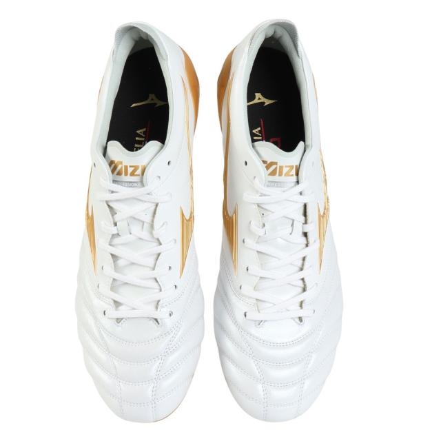 ミズノ(MIZUNO)サッカースパイク 天然芝／土／人工芝用 サッカーシューズ モレリアネオ4 JAPAN P1GA26305…_1