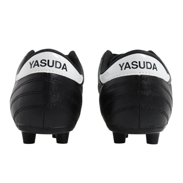 【サッカースパイク】☆新品未使用YASUDA サッカーシューズ ブラック ヤスダ（YASUDA） メンズ サッカースパイク シューズ レフリー 審判