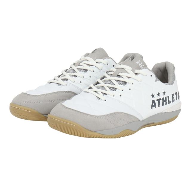 アスレタ(ATHLETA)サッカーインドアトレーニングシューズ サッカーシューズ 屋内 室内 テオ ID 11021 WHT(…