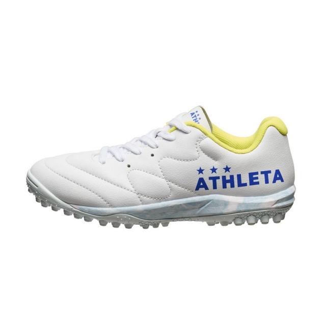 アスレタ(ATHLETA)ジュニアサッカースパイク 人工芝・土グラウンド用 サッカーシューズ ジェネMT 12014J WHT…_4