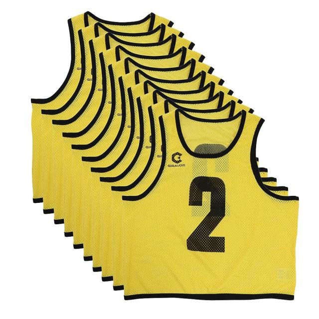 ジローム(GIRAUDM)チームベストジュニア 10枚セット 750GM0KS9353 YEL(Jr)の通販は 7,813円