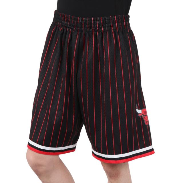 【新品】ミッチェル＆ネス スイングマン シカゴ・ブルズ バスパン Mサイズ ミッチェルアンドネス(Mitchell&Ness)バスケットボールウェア Swingman