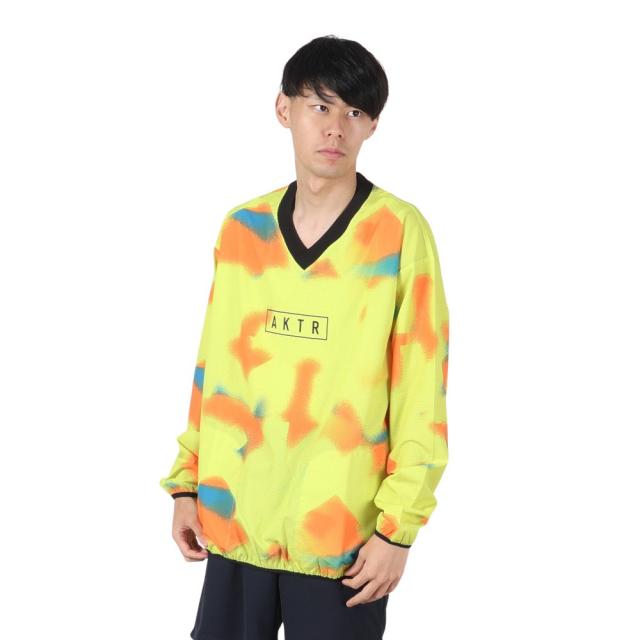 アクター(AKTR)バスケットボールウェア スクリブル Vネック プルオーバー シューティングシャツ 124-001010 Y…の通販は