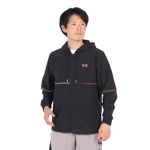 アンダーアーマー(UNDER ARMOUR)バスケットボールウェア ベースライン ファイア アンド アイス ウーブン ジャケッ…