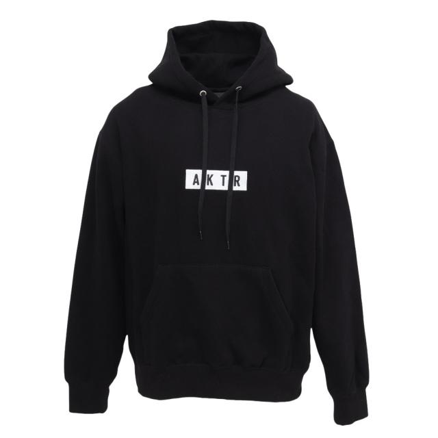 アクター(AKTR)バスケットボールウェア ロゴ スウェット プルオーバー フーディー 224-027010 BK(Men’s…