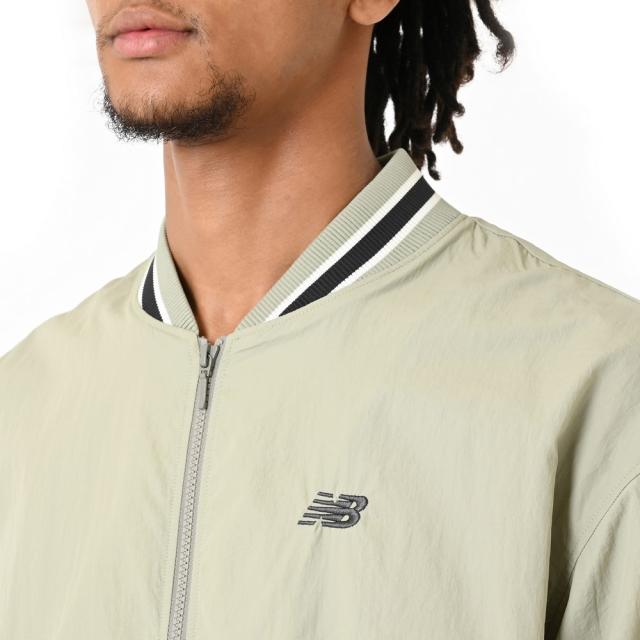 ニューバランス(new balance)バスケットボールウェア ボンバージャケット 裏地起毛メッシュ AMJ55632GAS(…_5