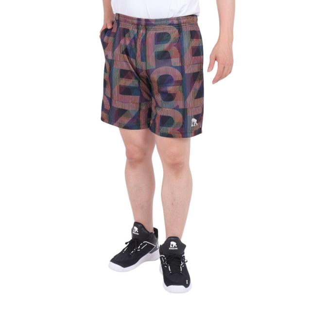 エゴザル(EGOZARU)バスケットボールウェア ひざ上丈 カットオフ バーティカルモノグラム ショートパンツ EZHP-S2… 6,600円