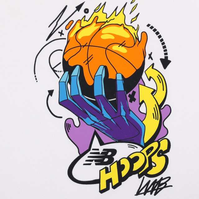 ニューバランス(new balance)バスケットボールウェア Hoops Tシャツ ...