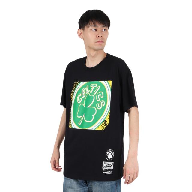 ミッチェルアンドネス(Mitchell&Ness)バスケットボールウェア NBA ビッグフェイス 7.0 ボストン セルティッ…