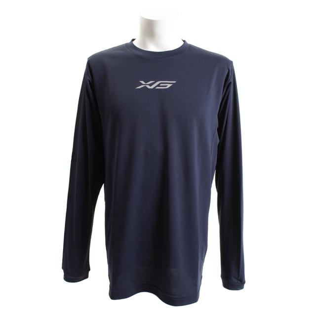 エックスティーエス Xts tシャツ メンズ 長袖 ドライプラスw 吸汗速乾 バスケ 751g8es8700 Nvy バスケットボール ウェア Me の通販はau Pay マーケット 8 7 金 10 00 還元祭クーポン有 Super Sports Xebio