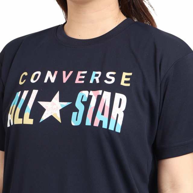 【ポイント10％！ 12/23 21:00〜22:59限定】コンバース(CONVERSE)バスケットボールウェア ロンT プリント 半袖Tシャツ  CB322352-2900(Lad｜au PAY マーケット