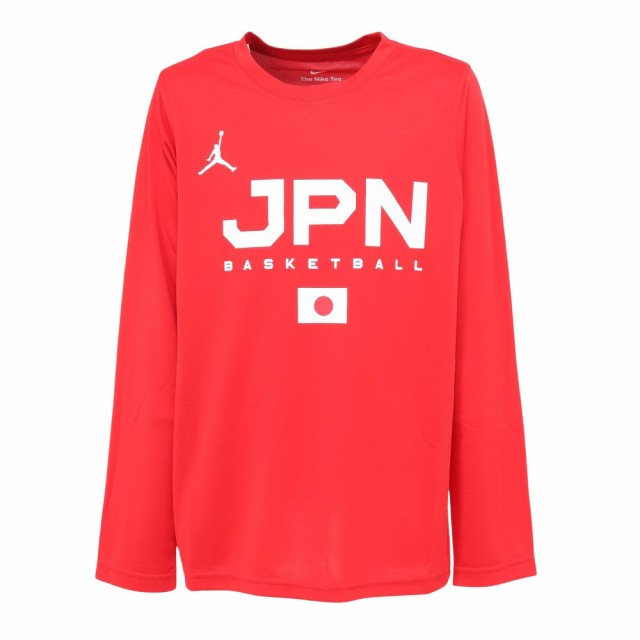 ジョーダン(JORDAN)バスケ 日本代表 Tシャツ ジュニア 長袖 JPN