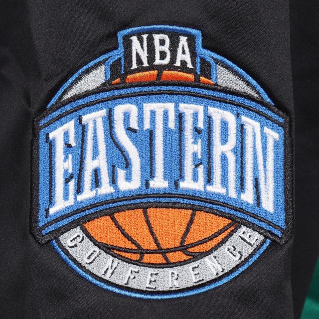 ミッチェルアンドネス(Mitchell&Ness)ライト サテン ジャケット NBA