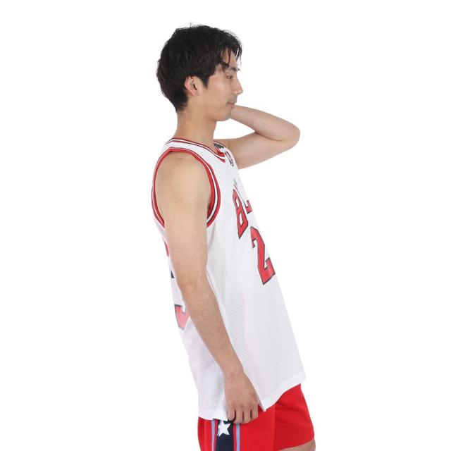 ミッチェルアンドネス(Mitchell&Ness)オーセンティック ジャージ シロ ジョーダン AJY4LG19006-CBU…_4
