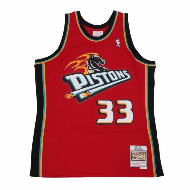 ミッチェルアンドネス(Mitchell&Ness)バスケットボール グラント・ヒル スウィングマンジャージ デトロイト・ピスト…の通販は