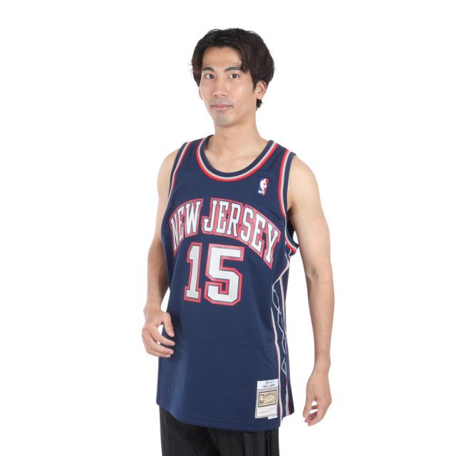ミッチェルアンドネス(Mitchell&Ness)NBA スウィングマン ジャージ ニュージャージー ネッツ ヴィンス カータ…