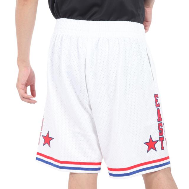 ミッチェルアンドネス(Mitchell&Ness)スウィングマン ショーツ オールスター イースト 1988 シロ SMSHC… ミッチェルアンドネス(Mitchell&Ness)スウィングマン ショーツ