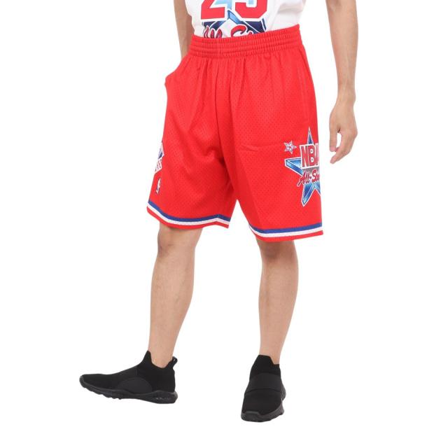ミッチェルアンドネス(Mitchell&Ness)スイングマン ショーツ ALL-STAR WEST SMSHEL18012-…の通販は 8,865円