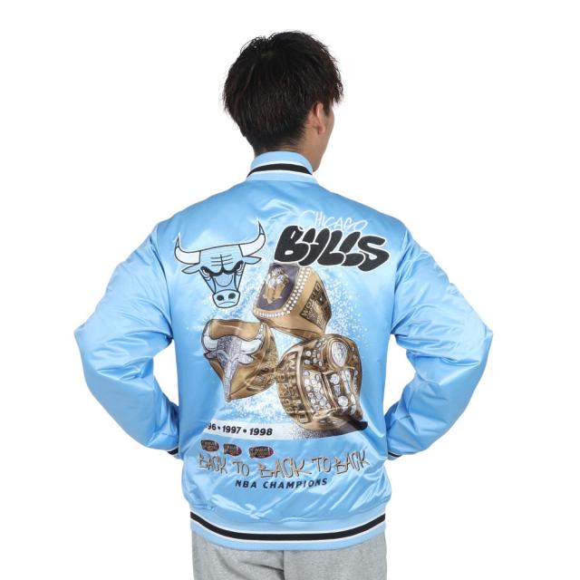 ミッチェルアンドネス(Mitchell&Ness)THROW DOWN ジャケット JK10493-CBULTBL(Men’s…_3