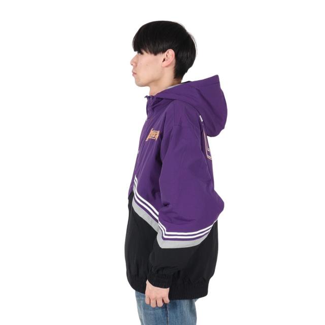 ミッチェルアンドネス(Mitchell&Ness)レトロ ジャケット ロサンゼルス・レイカーズ JK8094-LALBKPR(…_2