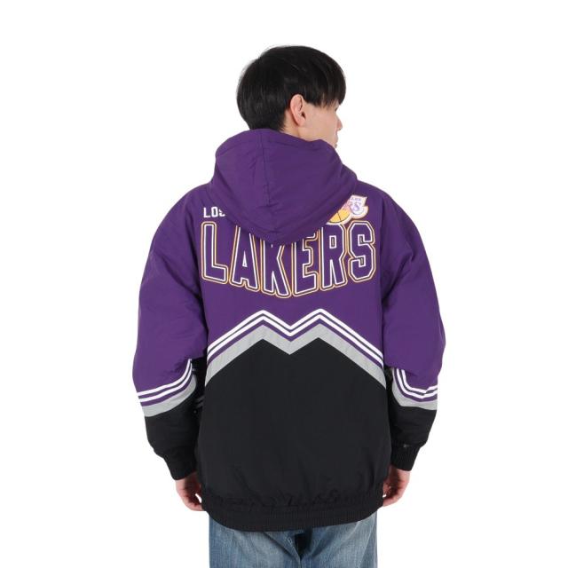 ミッチェルアンドネス(Mitchell&Ness)レトロ ジャケット ロサンゼルス・レイカーズ JK8094-LALBKPR(…_3