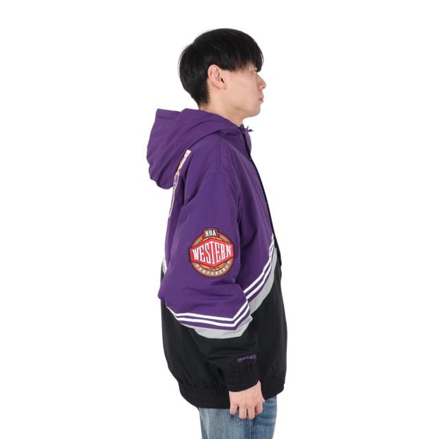 ミッチェルアンドネス(Mitchell&Ness)レトロ ジャケット ロサンゼルス・レイカーズ JK8094-LALBKPR(…_4
