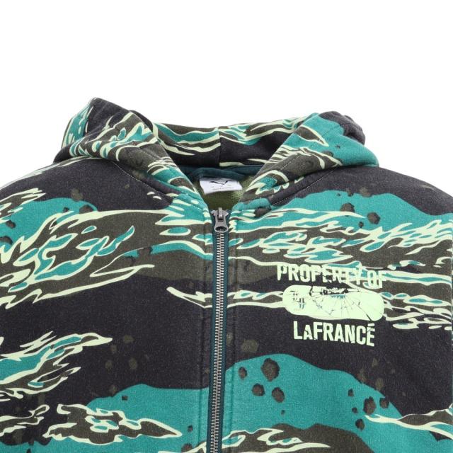 プーマ(PUMA)バスケットボールウェア LA FRANCE サプライ フルジップ フーディ ラフランス 63463901(M…_4