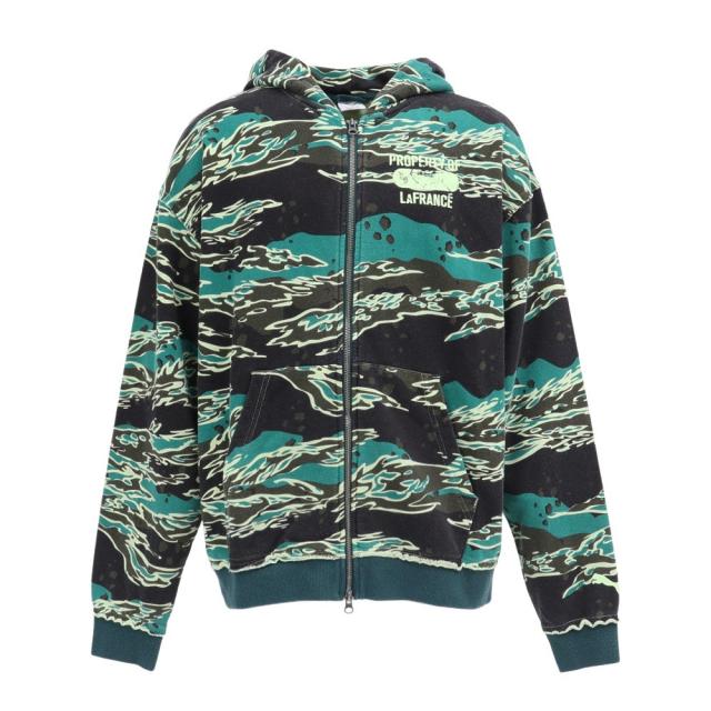 プーマ(PUMA)バスケットボールウェア LA FRANCE サプライ フルジップ フーディ ラフランス 63463901(M…