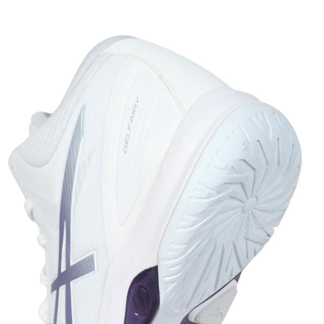 asics バスケットボールシューズ ホワイト/ティール アシックス(ASICS)バスケ シューズ バッシュ LADY GELFAIRY 9XS レディ