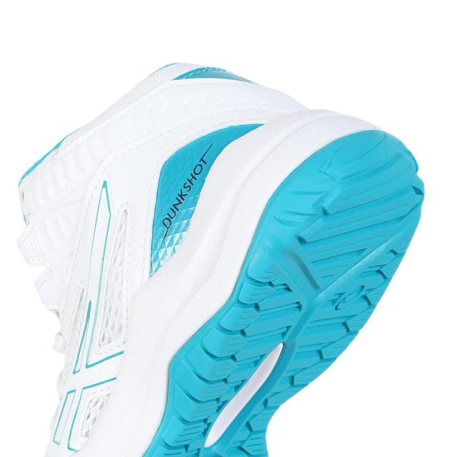ASICS バスケットボールシューズ ホワイト/ミント shoeparkkaminari_asc-106406-1786