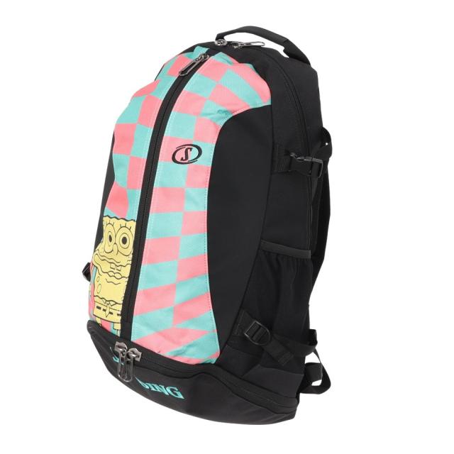 スポルディング(SPALDING)バスケボール バッグ ケケイジャー スポンジ・ボブ チェッカーフラッグ 40-007SBC(…