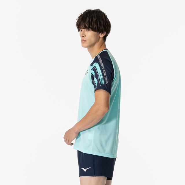 ミズノ(MIZUNO)バレーボールウェア Funtastプラクティスシャツ 半袖T