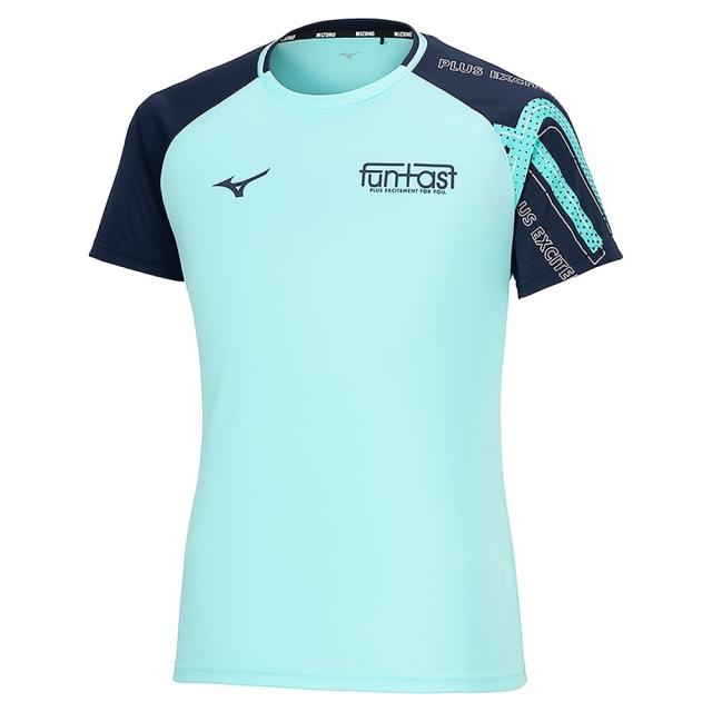 ミズノ(MIZUNO)バレーボールウェア Funtastプラクティスシャツ 半袖T