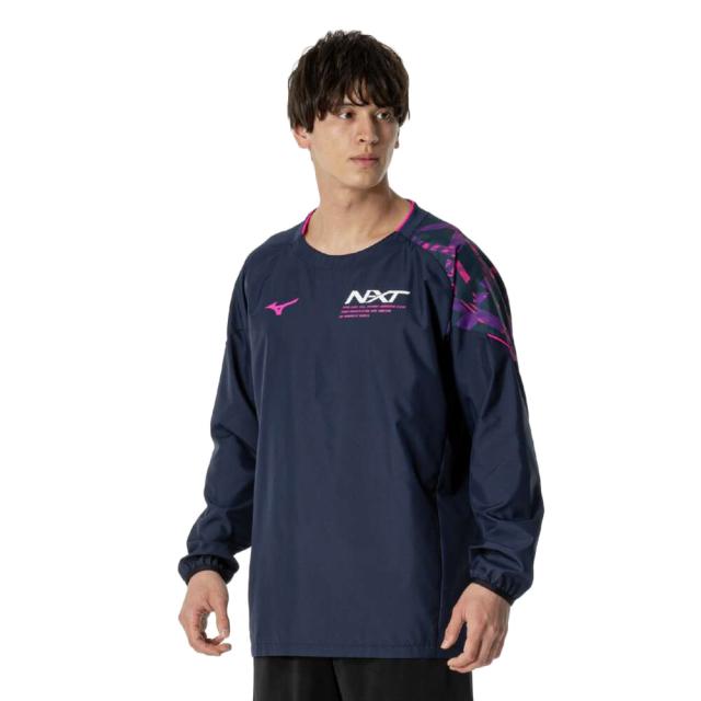 ミズノ(MIZUNO)バレーボールウェア 長袖 N-XTウォーマージャケット V2MEB51114(Men’s、Lady’s)