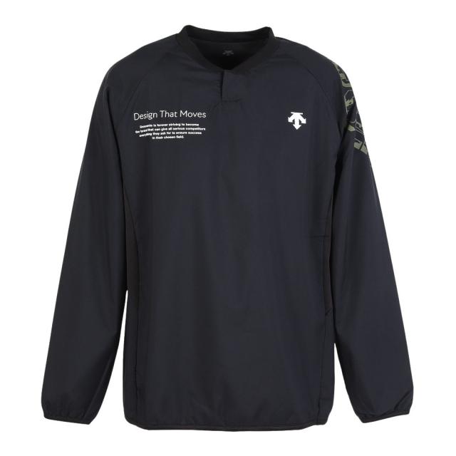 デサント(DESCENTE)バレーボールウェア 石川祐希選手着用 ウォーマージャケット DV5FWB02U BK00(Men’…